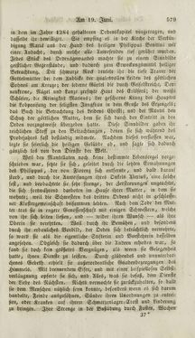 Image of the Page - (000581) - in Legenden der Heiligen auf alle Tage des Jahres - Die Herrlichkeit der katholischen Kirche, dargestellt in den Lebensbeschriebungen der Heiligen Gottes, Volume 2