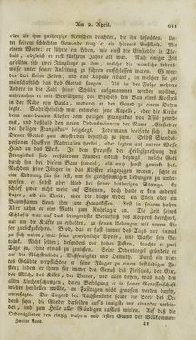 Image of the Page - (000643) - in Legenden der Heiligen auf alle Tage des Jahres - Die Herrlichkeit der katholischen Kirche, dargestellt in den Lebensbeschriebungen der Heiligen Gottes, Volume 2