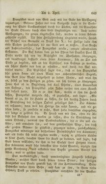 Image of the Page - (000645) - in Legenden der Heiligen auf alle Tage des Jahres - Die Herrlichkeit der katholischen Kirche, dargestellt in den Lebensbeschriebungen der Heiligen Gottes, Volume 2