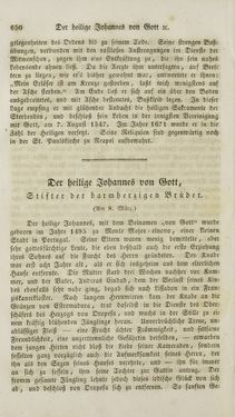 Image of the Page - (000652) - in Legenden der Heiligen auf alle Tage des Jahres - Die Herrlichkeit der katholischen Kirche, dargestellt in den Lebensbeschriebungen der Heiligen Gottes, Volume 2