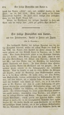 Image of the Page - (000676) - in Legenden der Heiligen auf alle Tage des Jahres - Die Herrlichkeit der katholischen Kirche, dargestellt in den Lebensbeschriebungen der Heiligen Gottes, Volume 2