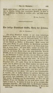 Bild der Seite - (000691) - in Legenden der Heiligen auf alle Tage des Jahres - Die Herrlichkeit der katholischen Kirche, dargestellt in den Lebensbeschriebungen der Heiligen Gottes, Band 2