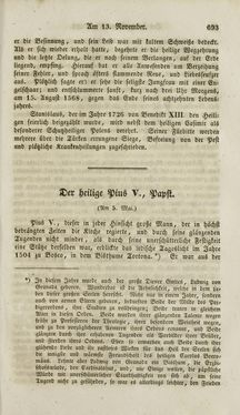 Bild der Seite - (000695) - in Legenden der Heiligen auf alle Tage des Jahres - Die Herrlichkeit der katholischen Kirche, dargestellt in den Lebensbeschriebungen der Heiligen Gottes, Band 2