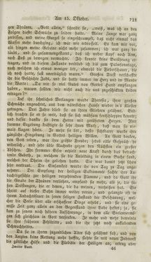 Image of the Page - (000723) - in Legenden der Heiligen auf alle Tage des Jahres - Die Herrlichkeit der katholischen Kirche, dargestellt in den Lebensbeschriebungen der Heiligen Gottes, Volume 2