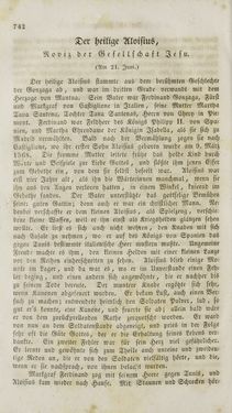 Image of the Page - (000744) - in Legenden der Heiligen auf alle Tage des Jahres - Die Herrlichkeit der katholischen Kirche, dargestellt in den Lebensbeschriebungen der Heiligen Gottes, Volume 2