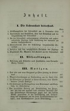 Bild der Seite - (00000003) - in Die steiermärkisch-ständische montanistische Lehranstalt Vordernberg - Ein Jahrbuch für den innerösterreichischen Berg- und Hüttenmann - Ihr inneres Streben und Wirken und die derselben zugewandten Unterstütung von außen