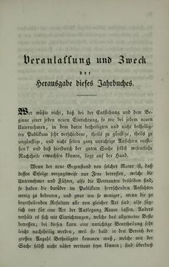 Bild der Seite - I - in Die steiermärkisch-ständische montanistische Lehranstalt Vordernberg - Ein Jahrbuch für den innerösterreichischen Berg- und Hüttenmann - Ihr inneres Streben und Wirken und die derselben zugewandten Unterstütung von außen