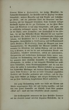 Image of the Page - 4 - in Die steiermärkisch-ständische montanistische Lehranstalt Vordernberg - Ein Jahrbuch für den innerösterreichischen Berg- und Hüttenmann - Ihr inneres Streben und Wirken und die derselben zugewandten Unterstütung von außen