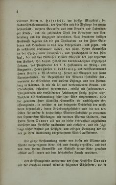 Image of the Page - 4 - in Die steiermärkisch-ständische montanistische Lehranstalt Vordernberg - Ein Jahrbuch für den innerösterreichischen Berg- und Hüttenmann - Ihr inneres Streben und Wirken und die derselben zugewandten Unterstütung von außen