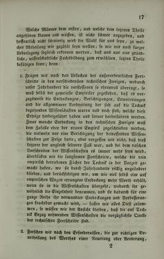 Bild der Seite - 17 - in Die steiermärkisch-ständische montanistische Lehranstalt Vordernberg - Ein Jahrbuch für den innerösterreichischen Berg- und Hüttenmann - Ihr inneres Streben und Wirken und die derselben zugewandten Unterstütung von außen