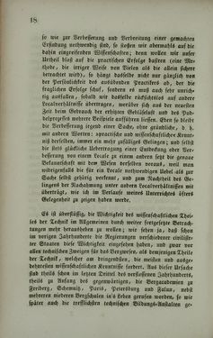 Bild der Seite - 18 - in Die steiermärkisch-ständische montanistische Lehranstalt Vordernberg - Ein Jahrbuch für den innerösterreichischen Berg- und Hüttenmann - Ihr inneres Streben und Wirken und die derselben zugewandten Unterstütung von außen