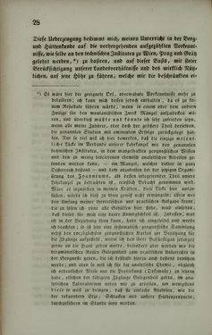 Bild der Seite - 28 - in Die steiermärkisch-ständische montanistische Lehranstalt Vordernberg - Ein Jahrbuch für den innerösterreichischen Berg- und Hüttenmann - Ihr inneres Streben und Wirken und die derselben zugewandten Unterstütung von außen
