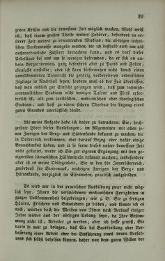 Bild der Seite - 29 - in Die steiermärkisch-ständische montanistische Lehranstalt Vordernberg - Ein Jahrbuch für den innerösterreichischen Berg- und Hüttenmann - Ihr inneres Streben und Wirken und die derselben zugewandten Unterstütung von außen