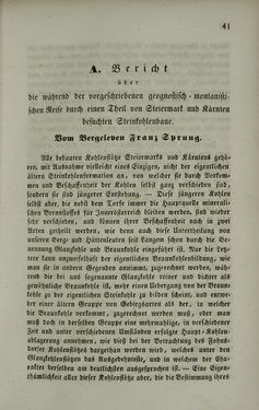 Bild der Seite - 41 - in Die steiermärkisch-ständische montanistische Lehranstalt Vordernberg - Ein Jahrbuch für den innerösterreichischen Berg- und Hüttenmann - Ihr inneres Streben und Wirken und die derselben zugewandten Unterstütung von außen
