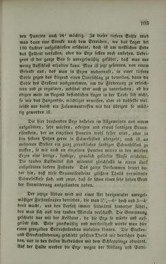 Bild der Seite - 103 - in Die steiermärkisch-ständische montanistische Lehranstalt Vordernberg - Ein Jahrbuch für den innerösterreichischen Berg- und Hüttenmann - Ihr inneres Streben und Wirken und die derselben zugewandten Unterstütung von außen