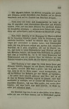 Image of the Page - 227 - in Die steiermärkisch-ständische montanistische Lehranstalt Vordernberg - Ein Jahrbuch für den innerösterreichischen Berg- und Hüttenmann - Ihr inneres Streben und Wirken und die derselben zugewandten Unterstütung von außen