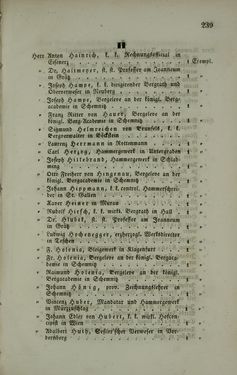 Image of the Page - 239 - in Die steiermärkisch-ständische montanistische Lehranstalt Vordernberg - Ein Jahrbuch für den innerösterreichischen Berg- und Hüttenmann - Ihr inneres Streben und Wirken und die derselben zugewandten Unterstütung von außen