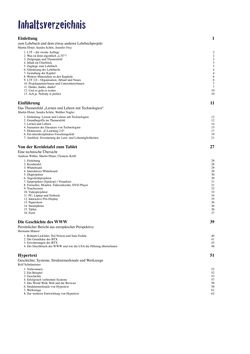 Image of the Page - Inhalt 1 - in L3T - Lehrbuch für Lernen und Lehren mit Technologien