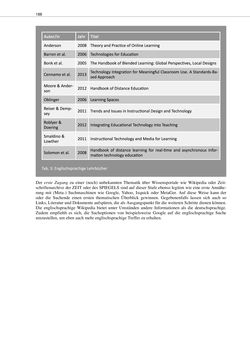 Bild der Seite - 188 - in L3T - Lehrbuch für Lernen und Lehren mit Technologien