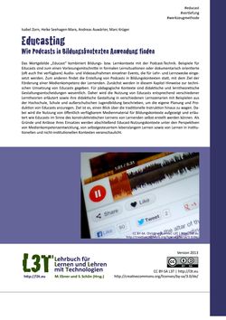 Image of the Page - 257 - in L3T - Lehrbuch für Lernen und Lehren mit Technologien