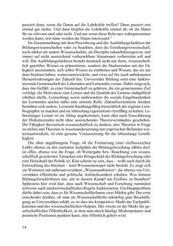 Image of the Page - 14 - in Lernprozesse über die Lebensspanne - Bildung erforschen, gestalten und nachhaltig fördern