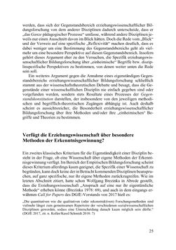 Image of the Page - 25 - in Lernprozesse über die Lebensspanne - Bildung erforschen, gestalten und nachhaltig fördern