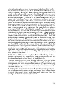 Bild der Seite - 39 - in Lernprozesse über die Lebensspanne - Bildung erforschen, gestalten und nachhaltig fördern