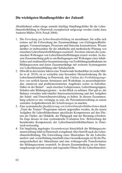 Image of the Page - 62 - in Lernprozesse über die Lebensspanne - Bildung erforschen, gestalten und nachhaltig fördern