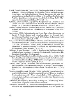 Image of the Page - 66 - in Lernprozesse über die Lebensspanne - Bildung erforschen, gestalten und nachhaltig fördern