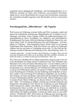 Image of the Page - 72 - in Lernprozesse über die Lebensspanne - Bildung erforschen, gestalten und nachhaltig fördern
