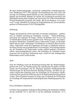 Image of the Page - 88 - in Lernprozesse über die Lebensspanne - Bildung erforschen, gestalten und nachhaltig fördern