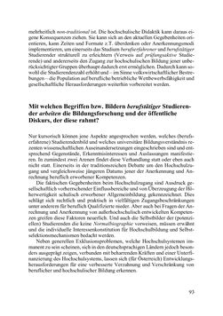 Bild der Seite - 93 - in Lernprozesse über die Lebensspanne - Bildung erforschen, gestalten und nachhaltig fördern
