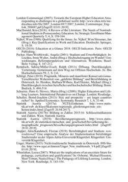 Image of the Page - 96 - in Lernprozesse über die Lebensspanne - Bildung erforschen, gestalten und nachhaltig fördern