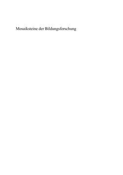 Image of the Page - 111 - in Lernprozesse über die Lebensspanne - Bildung erforschen, gestalten und nachhaltig fördern