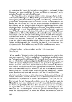 Image of the Page - 140 - in Lernprozesse über die Lebensspanne - Bildung erforschen, gestalten und nachhaltig fördern