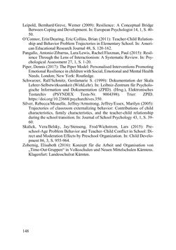 Image of the Page - 148 - in Lernprozesse über die Lebensspanne - Bildung erforschen, gestalten und nachhaltig fördern