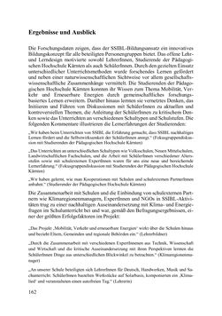 Image of the Page - 162 - in Lernprozesse über die Lebensspanne - Bildung erforschen, gestalten und nachhaltig fördern