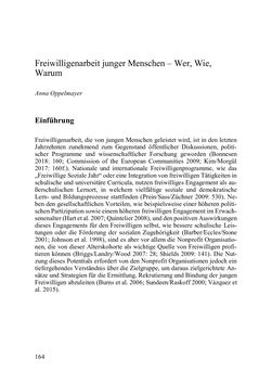 Image of the Page - 164 - in Lernprozesse über die Lebensspanne - Bildung erforschen, gestalten und nachhaltig fördern