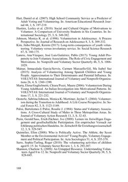 Image of the Page - 168 - in Lernprozesse über die Lebensspanne - Bildung erforschen, gestalten und nachhaltig fördern