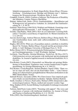 Image of the Page - 181 - in Lernprozesse über die Lebensspanne - Bildung erforschen, gestalten und nachhaltig fördern