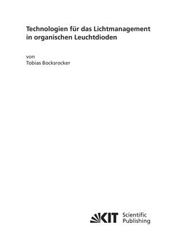 Image of the Page - (000003) - in Technologien für das Lichtmanagement in organischen Leuchtdioden