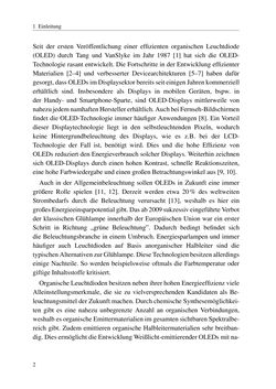 Image of the Page - 2 - in Technologien für das Lichtmanagement in organischen Leuchtdioden