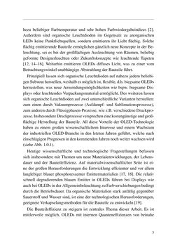 Image of the Page - 3 - in Technologien für das Lichtmanagement in organischen Leuchtdioden