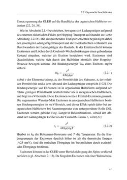 Image of the Page - 21 - in Technologien für das Lichtmanagement in organischen Leuchtdioden