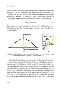 Image of the Page - 40 - in Technologien für das Lichtmanagement in organischen Leuchtdioden