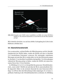 Image of the Page - 95 - in Technologien für das Lichtmanagement in organischen Leuchtdioden