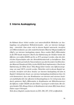 Image of the Page - 99 - in Technologien für das Lichtmanagement in organischen Leuchtdioden