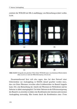 Bild der Seite - 130 - in Technologien für das Lichtmanagement in organischen Leuchtdioden