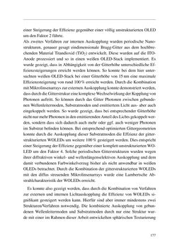 Bild der Seite - 177 - in Technologien für das Lichtmanagement in organischen Leuchtdioden
