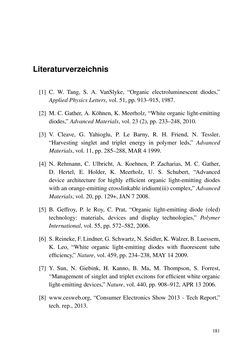 Image of the Page - 181 - in Technologien für das Lichtmanagement in organischen Leuchtdioden